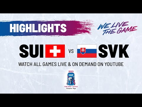 Highlights | Switzerland vs. Slovakia | 2023 #IIHFWorlds