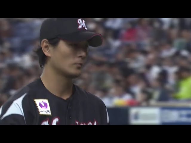 【7回裏】粘ったマリーンズ・涌井!! ピンチを凌いで相手打線を無失点に封じる!! 2019/5/1 B-M