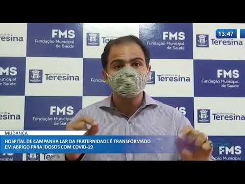 Hospital de campanha Lar da Fraternidade eÌ transformado em abrigo para idosos com Covid  27 07