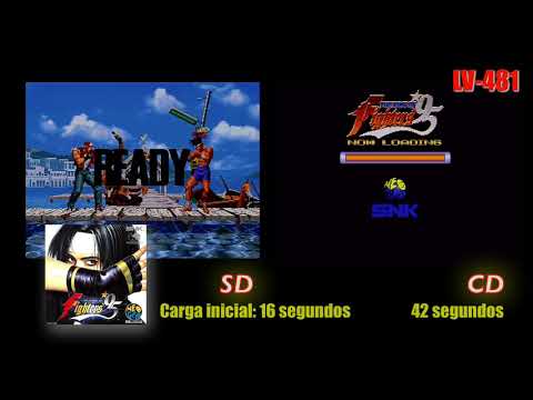 NEO CD SD LOADER (TEST) SD vs CD