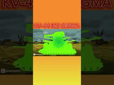 KV-44 M2 SIGMA #homeanimations #morokking1 #sigma #tank #_shorts #edit