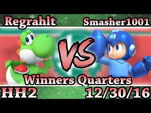 Holiday Heist 2 Regrahlt (Yoshi) Vs Smasher1001 (Mario, Mega Man) Smash Wii U Winners Quarters