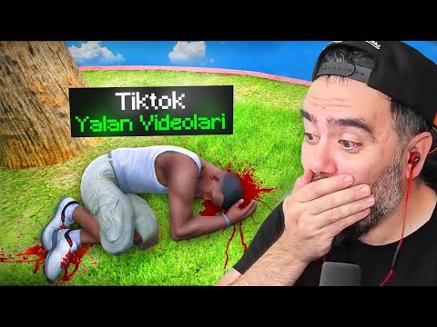 TIKTOK YALAN VIDEOLARI GERÇEK ÇIKTI MILYONER OLDUM - GTA 5 MODS