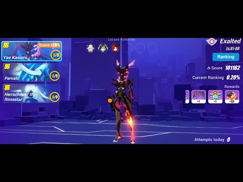 (EU)Memorial Arena(Exalted)Kasumi(38016)Parvati(31680)Rimestar(31466)