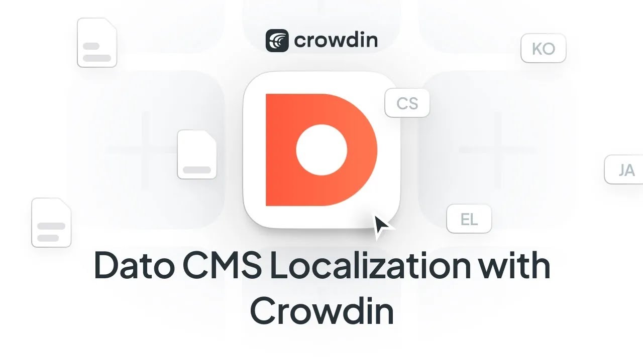 DatoCMS content localization | A quick guide on how to translate DatoCMS content with Crowdin