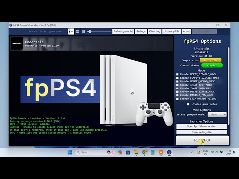 FPPS4 Full Setup Guide | PS4 Emulator on PC
