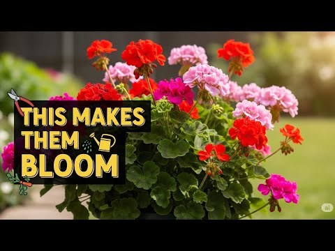 How to Care for Geraniums So They Bloom Intensely