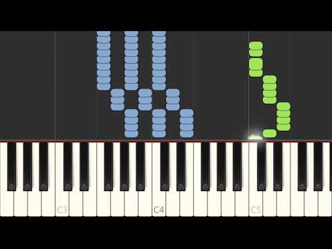 David Guetta ft. Justin Bieber - 2U Piano Sheet Music Preview (Synthesia)
