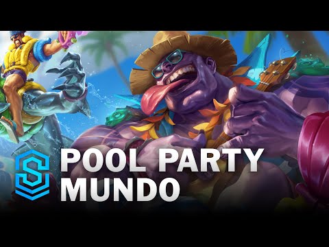 Pool Party Mundo Skin Spotlight - League of Legends