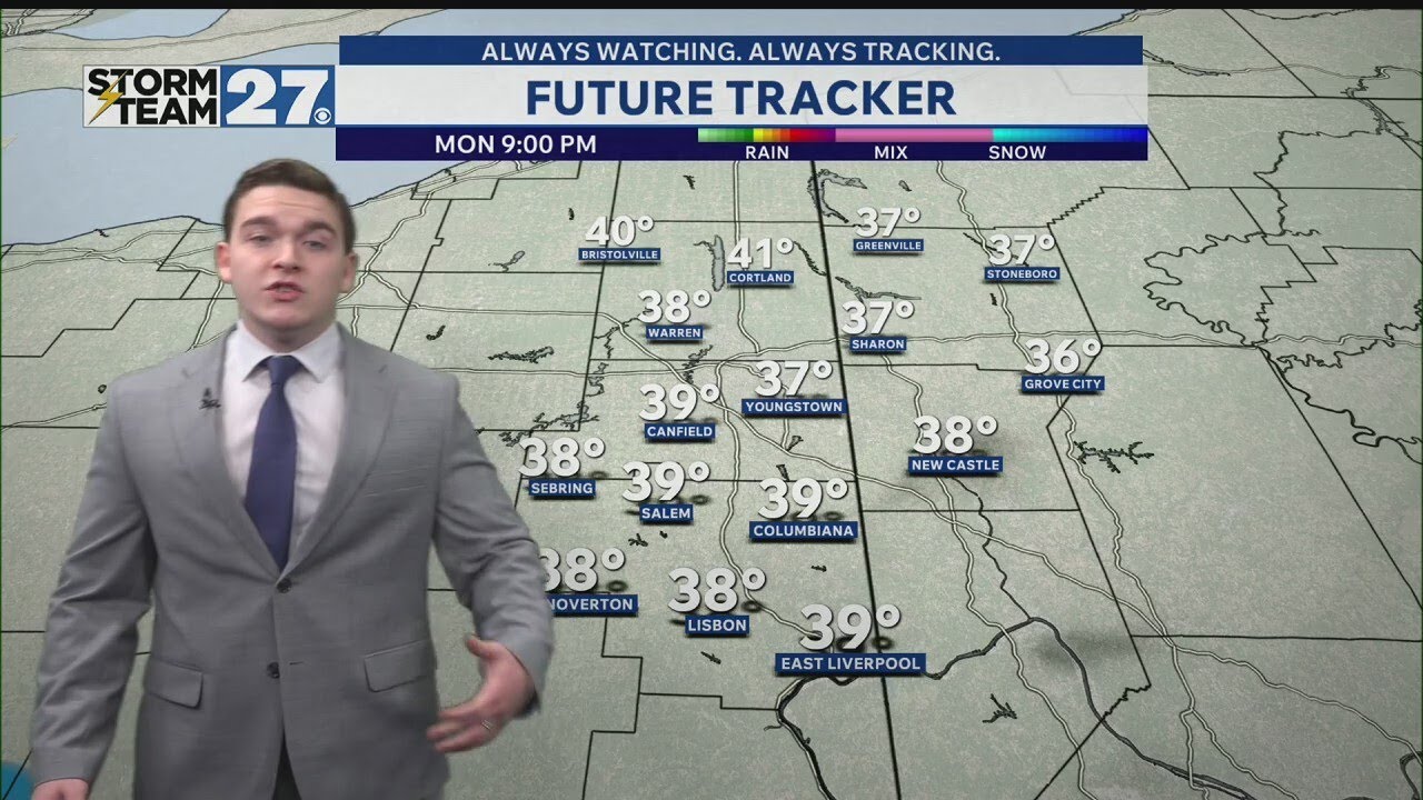 Increasing clouds today with rain making a return in the forecast