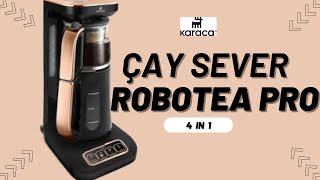 Karaca Çaysever Robotea Pro 4 in 1 Kutu Açılış Yeni Tasarım Konuşan Çay Makinesi Nasıl Kullanılır