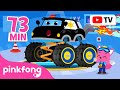 ️ HELP Police Monster Truck Is Broken Car Hospital Fun Car Songs Pinkfong Official