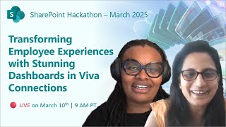 Transforming Employee Experiences w/ Stunning Dashboards in Viva Connections | SharePoint Hackathon
