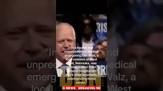 Horse semen was allegedly pumped from Tim Walz stomach