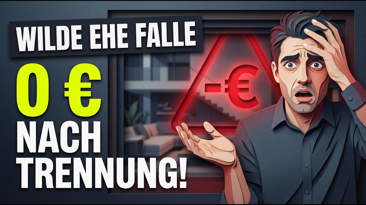 Wilde Ehe: Warum unverheiratete Paare im Ernstfall alles verlieren! 🇩🇪