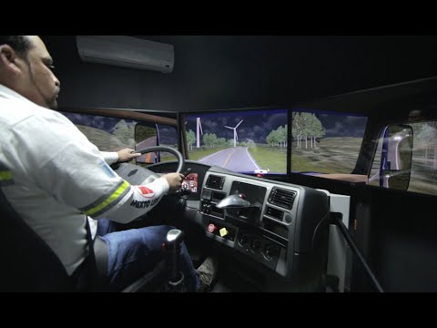 El único simulador de camiones de Centroamérica está en el país