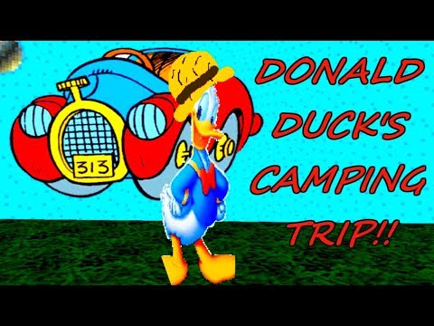 BALDI!! DONALD DUCK LOOKS PRETTY ANGRY ON HIS CAMPING TRIP !! |  Baldi's Basics