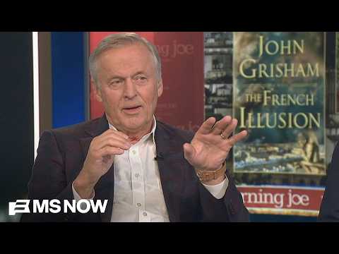 Author John Grisham tackles his first-ever spy novel with new book, 'The French Illusion'