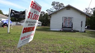 Reward offered after racist grafitti sprayed of historic Seminole County church