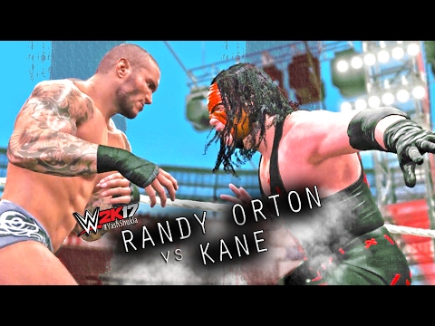 WWE 2K17 Randy Orton vs Kane Match feat. OMG MOVES | WWE 2K17 PS4 Gameplay Match