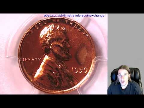 How much is my 1959 P Lincoln Memorial Cent worth PCGS PR 67 RD 33608237 Video