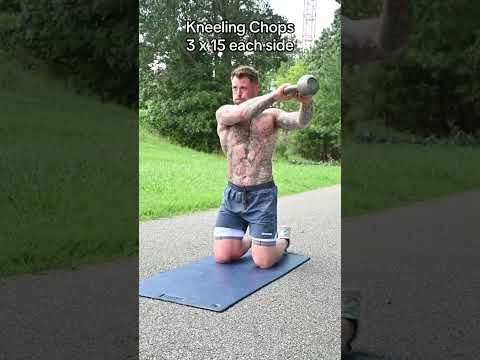 KB AB Workout 🔥 Must Try! #kettlebell #kettlebellworkout #abs #core #abworkout #fitness