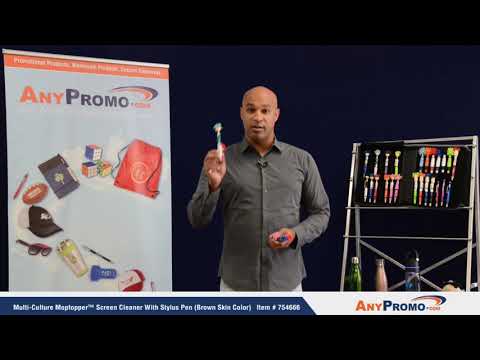 Promo Product Review: Multi-Culture Moptopper™ Screen Cleaner With Stylus Pen | AnyPromo #754666