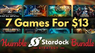 HUMBLE STARDOCK STRATEGY BUNDLE | 7 Games 6 DLC For $13 | ENDS 21-APR-2020