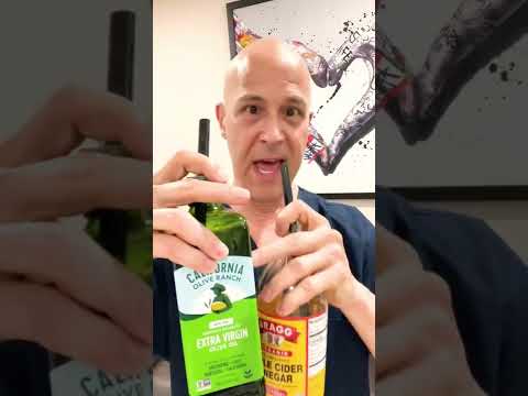 Apple Cider Vinegar ???? & Extra Virgin Olive Oil ???? Dr. Mandell