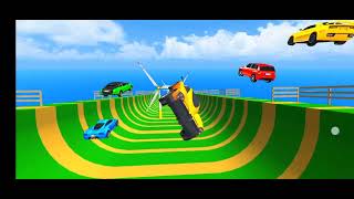 Crazy Ramp Car Stunt 💪💪💪💪 Car Stunt #youtubeshorts #car