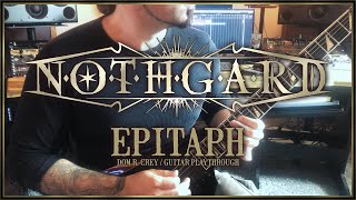 Nothgard - Epitaph (GUITAR PLAYTHROUGH)