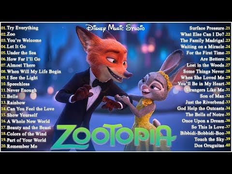 [𝑷𝑳𝑨𝒀𝑳𝑰𝑺𝑻 𝗭𝗼𝗼𝘁𝗼𝗽𝗶𝗮 𝟮]Disney Soundtracks 🐰Is This the MOST EPIC Zootopia 2 PLAYLIST EVER Created?