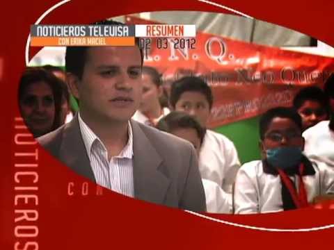 Resumen Noticieros Televisa con Erika Maciel del viernes 2 de marzo de 2012 ( @erika_gmaciel )
