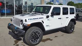 New Jeep Hybrid Wrangler Rubicon Unlimited 4xe Demo