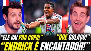 🚨 IMPRENSA FRANCESA ficou ENCANTADA COM GOLAÇO DE ENDRICK NA COPA DA FRANÇA! OLH OQUE ELES FALARAM