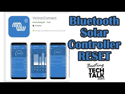 How Do I Reset My Bluetooth Solar Controller Without Completely Disconnecting the Controller?