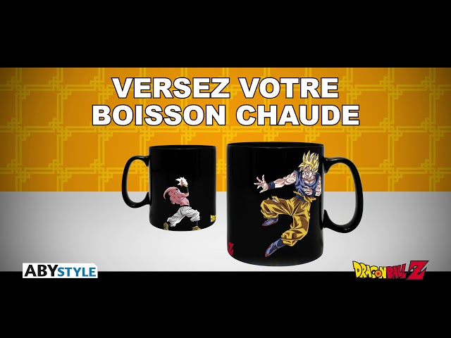 Vídeo relacionado con ABYSTYLE DRAGON BALL Taza Heat Change 460 ml DBZ/Goku VS Buu, ABYMUGA439