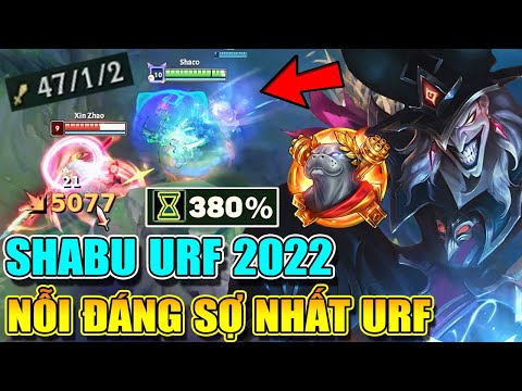 KỈ LỤC 47 KILL CÙNG VỚI SHACO 100% CHÍ MẠNG TẠI CHẾ ĐỘ URF 2022