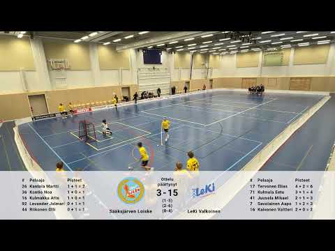 P14 valkoinen: Sääksjärven Loiske - LeKi valkoinen