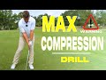 The Best Drill To Stay Down And Compress The Golf Ball Like The Pros