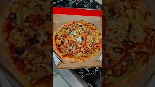 Sbarro Pizza 🍕 Farm Delite 🤌🏽 #pizza #shorts #mumbai #sbarro #food #2022