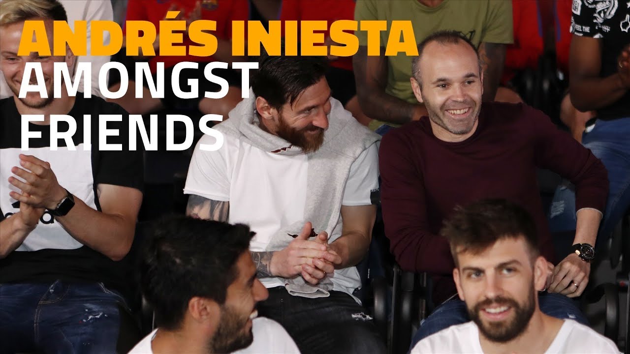 Andrés Iniesta amongst friends: football talks thumnail