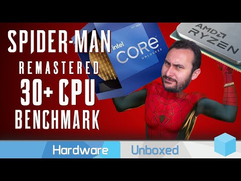 Spider-Man Remastered, CPU Benchmark