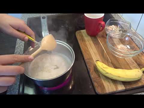 Zdrav dorucak - ovsene pahuljice