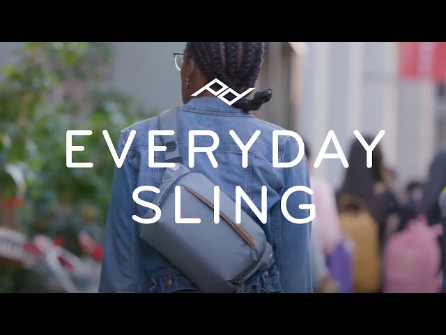 Vidéo PEAK DESIGN EVERYDAY SLING 6L V3 COYOTE