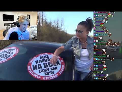 xQc Reacts to Sticker for the Lady - SADB SPb