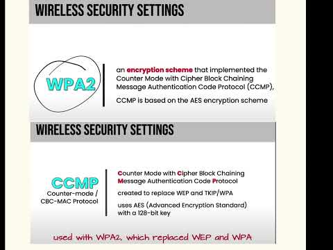 Wireless Security Setting for CISSP Exam Part 1