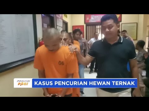 POLRES SERANG UNGKAP KASUS PENCURIAN TERNAK