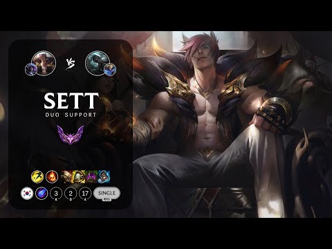 Sett Support vs Senna - KR Master Patch 12.22