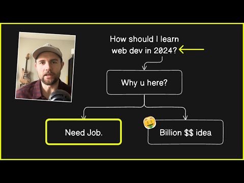 How I'd Learn Web Development in 2024 (if i had to start all over)